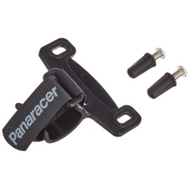 Panaracer BMP-23AEZ-S High Pressure Manual Portable One-Touch Pump Compatible with Presta and American Valves with Frame Mounting Brackets, Silver, Approx. 6.7 inches (17 cm)