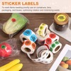 PATIKIL 500 Pcs USE First Stickers, 1 inch Round Use