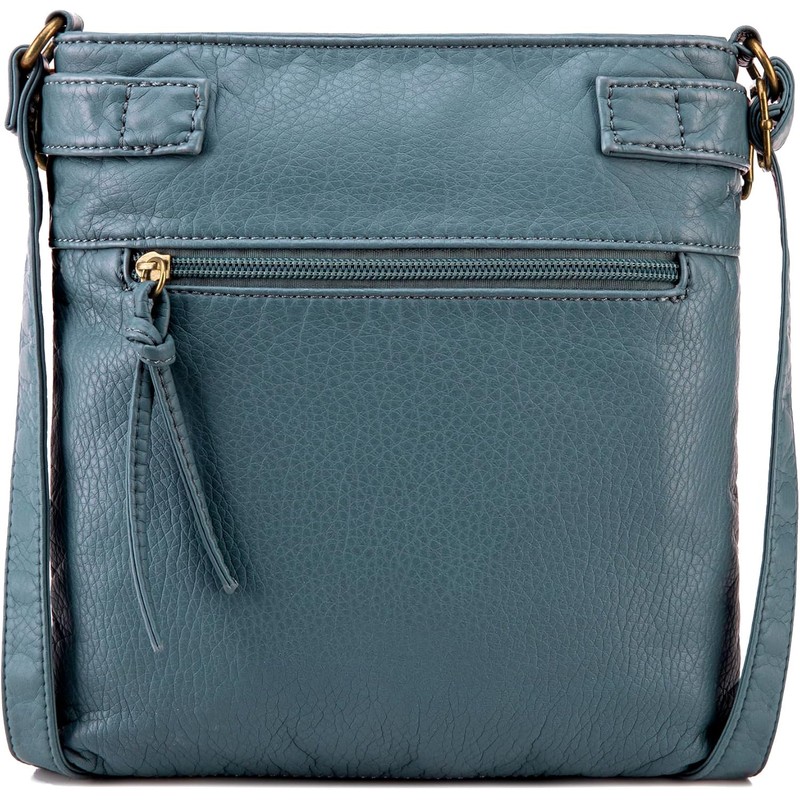 Montana West - Bolso cruzado para mujer, con múltiples bolsillos,