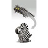 EUGY 3D Zebra Model, Craft Kit, Multi-Colour