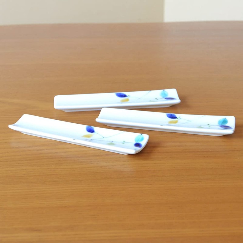 Spoon Rest, Fork Rest, Chopsticks Rest, Set of 3, Pottery,