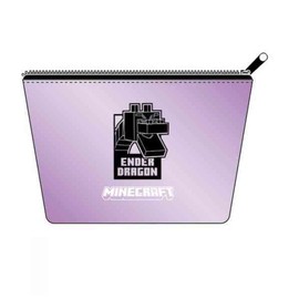 K Company MCT-FCP-ED Ship Shaped Clear Pouch Creeper Ender Dragon H 3.9 x W 6.5 x D 1.6 inches (100 x 165 x 40 mm)