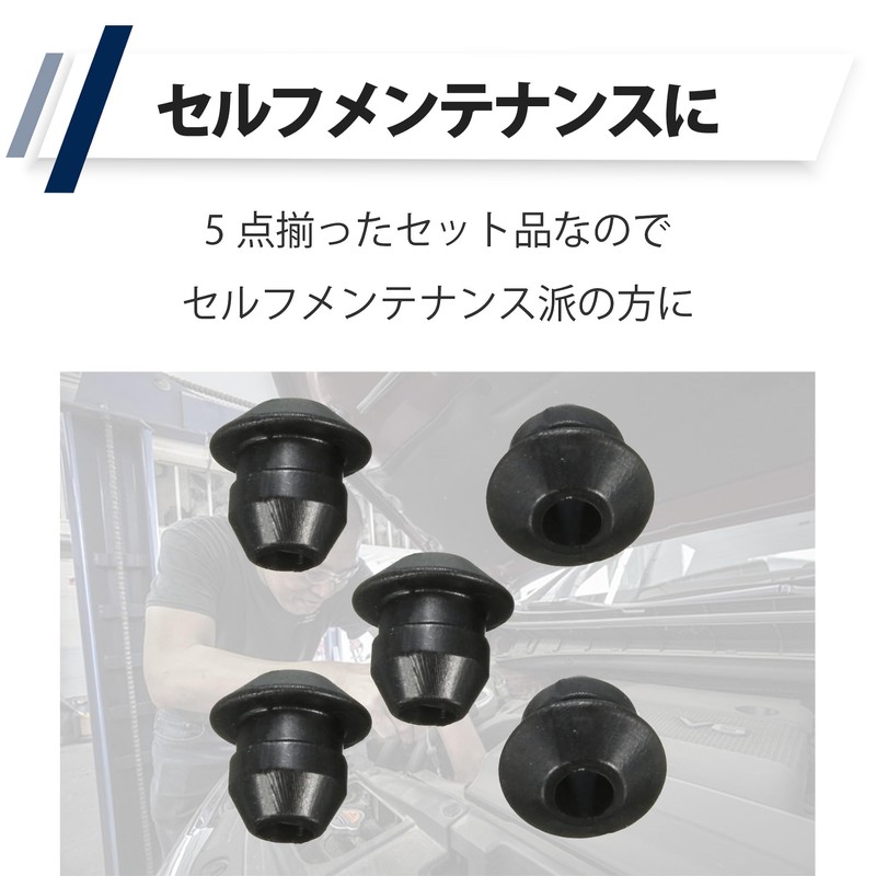 HAMILO Fuel Tank Grommets Rubber Replacement Fuel Lines Set of