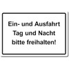 Plastic Sign 30 x 20 cm PVC (Weatherproof)