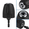 3/8 inch - 24UNF 0.8-10 mm keyless chuck with 1/4