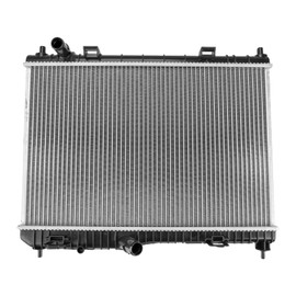 PHILTOP CU13201 Engine Coolant Aluminum Radiator for 2011-2013,2019 Fiesta 2014-2016 Fiesta Naturally Aspirated