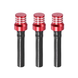 ACROPIX Motorcycle Fuel Gas Tank Cap Tube Air Release Breather Valve Hose Tube Replacement Universal Red 3pcs