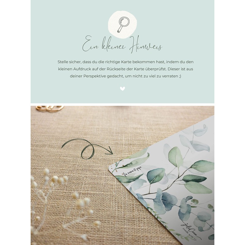 Joli Coon 10 Scratch Cards of Your Choice with Envelopes,