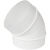 45 Degree 4 Inch / 100mm Plastic Elbow - Bend
