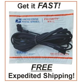 For Kirby Kirby Vacuum Electric Power Cord, 32 ft Frustration Free Ult G, Diamond Ed- Blk