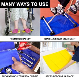 Dycem - 50-1502BLK Non-Slip Material Roll, Black, 8" X 3.25 ft