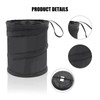 2 Pcs Car Bin, 20x16cm Foldable Car Bins for Front