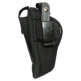 Bulldog Cases Belt and Clip Ambi Holster FSN-7 (Fits Most Standard Auto's with 2 - 4-Inch Barrels, Glock 17,19)
