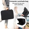 Portable Laptop Sun Shade for Outdoor Work – Foldable Oxford