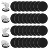 DisplayMore 32Pcs 60mm/2.36inch Plastic Model Miniature Bases,4mm/0.16 Thick Circular War