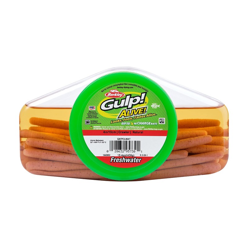 Gulp! Alive! Crawler Natural 4in | 10cm