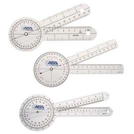 ASA Techmed Goniometer Set 2-3 Pieces 12", 8", 6"
