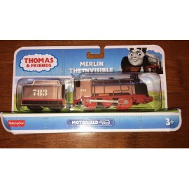 Fisher-Price Thomas and Friends Trackmaster Merlin the Invisible Motorized Engine Train New