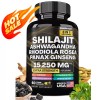 Unbranded 8-IN-1 Shilajit Multivitamin (Turmeric, Ashwagandha, Ginger,Cordyce - 2 Bottle