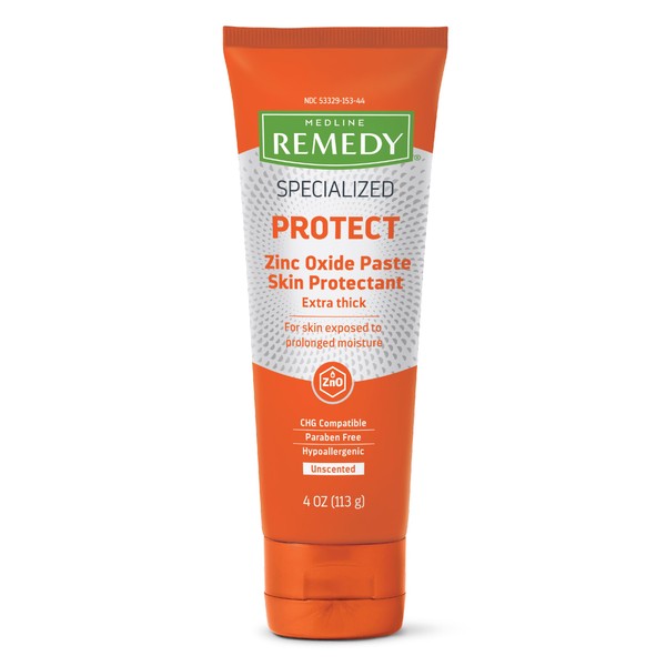 Medline Remedy Specialized Extra Thick Zinc Skin Paste (4 oz),