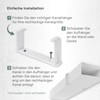 Vent Systems 120 x 60mm Rectangular Duct Handle - Straight