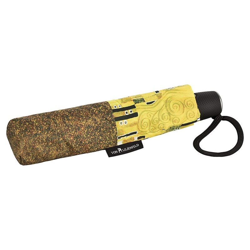 VON LILIENFELD Folding umbrella Gustav Klimt "The Kiss"