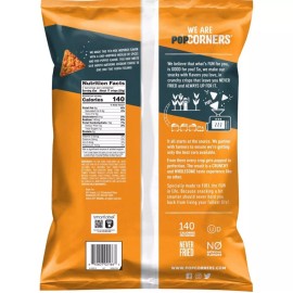 PopCorners  New Popcorners Spicy Queso Cheese Cheddar Popped Corn Crunchy Snack Bag 7oz