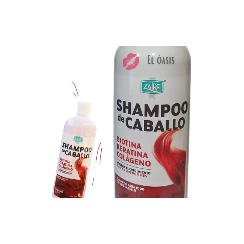 Shampoo Zaire Con Biotina Keratina Y Colágeno (2 Pack)