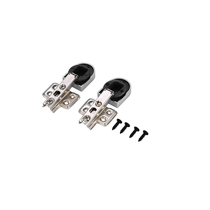 2Pcs Set Folded Hinge Cabinet Connectors for Cupboard Wardrobe Door