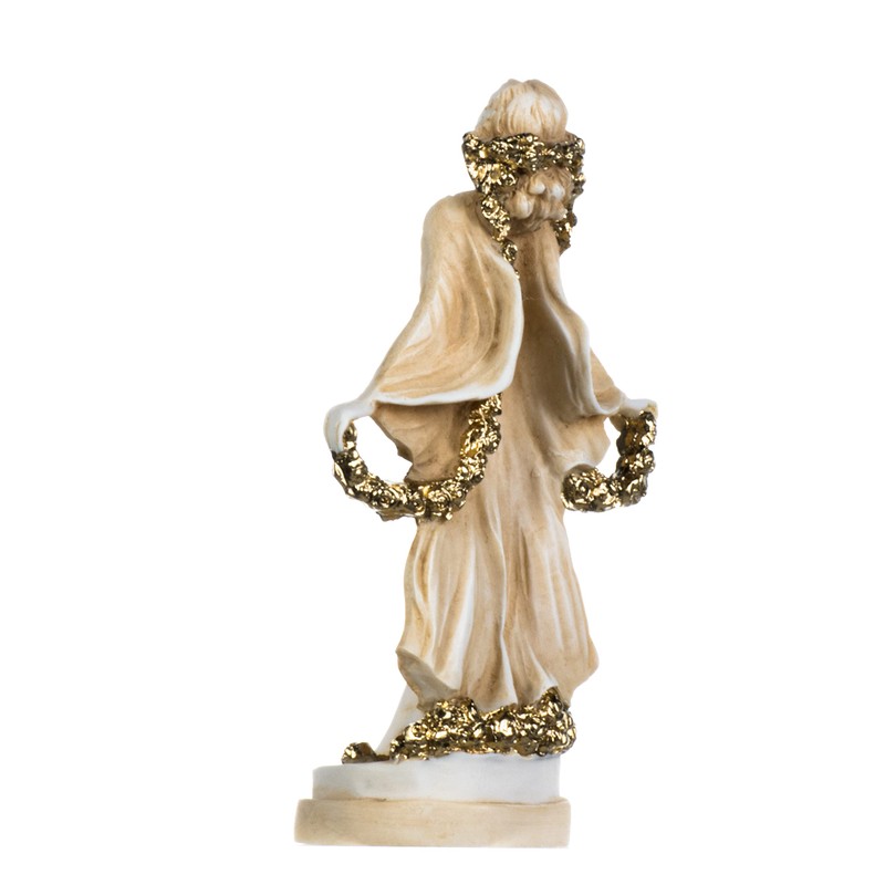 BeautifulGreekStatues FLORA Goddess Golden Maiden of Blossoms Flowers Molded Marble