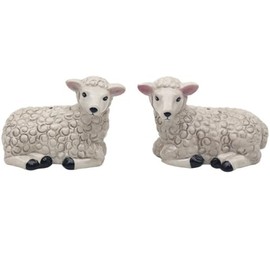 Lesser & Pavey Salt and Pepper Shakers, Salt and Pepper Shakers for All Kinds of Kitchens, Salt and Pepper Shakers, Perfect for Home or Business, Sheep)