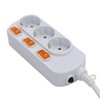 EVOELEC Sinzeln Switchable Socket Strip with Overcurrent Protection 16 A