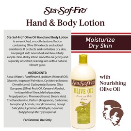 Sta Sof Fro Olive Oil Hand and Body Lotion