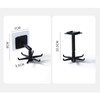 VIVLLEN 4Pcs 360° Rotating Folding Hook,Kitchen Nail-Free Rotating Shelf,Rotating Shelf