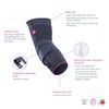 medi Epicomed Elbow Support | Unisex | Silver | Size