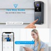 KAMEP Video Doorbell Wireless Camera Doorbells, 1080P HD Smart WiFi