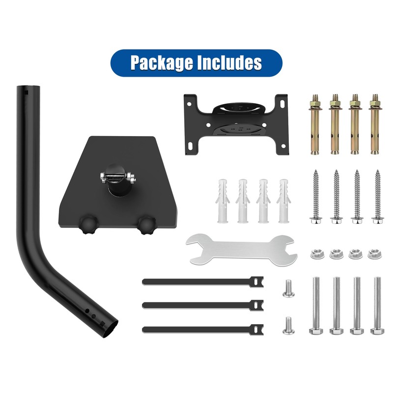 Mount for Starlink Gen 3 V3 Wall Mount 19" Adjustable