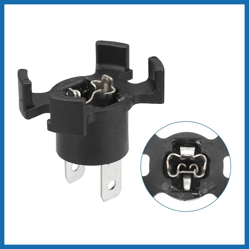 A ABSOPRO H1 Headlight Bulb Socket Holder Adapter for Honda