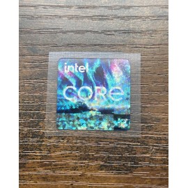 Intel 1x Intel Core i7 Desktop / Laptop Custom Sticker Label (NEW)