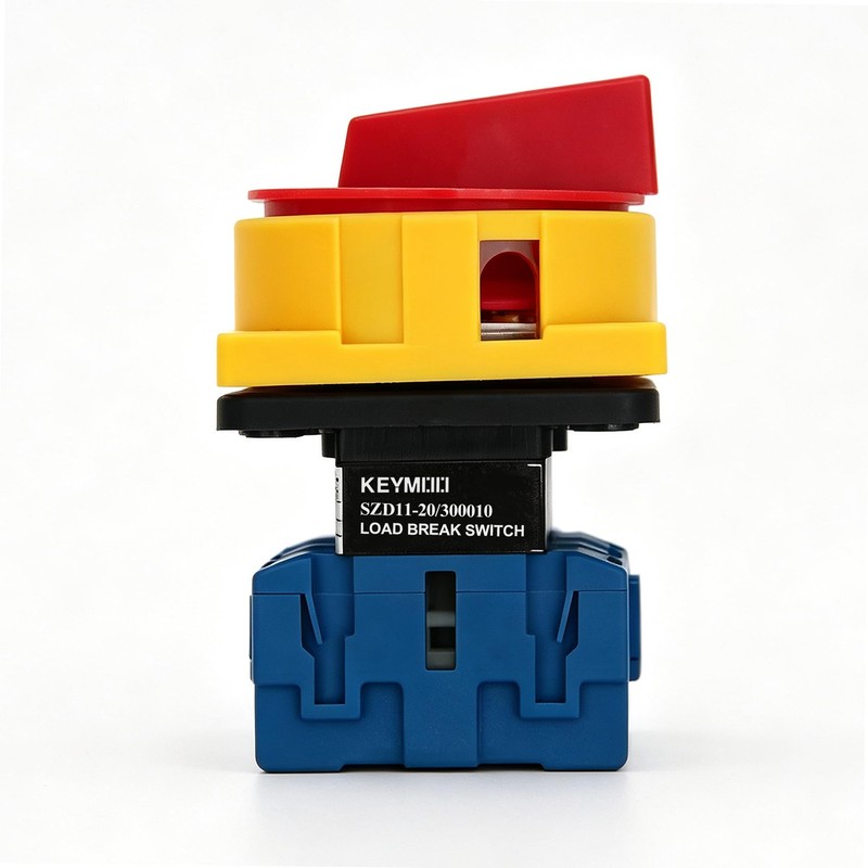 KEYMOO 20 Amp Off-ON 2 Positions 3 Phases Rotary Cam