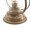 Deco 79 Metal Room Accent Lamp Distressed Antique Style Lantern