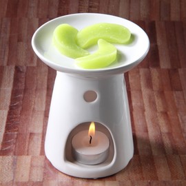 Hosley Décorative Apple Crisp SHAPED Wax Melts/Cubes, 1oz Each, set of 12, Infused with essential oils BULK BUY Ideal GIFT, Party favor, Weddings, Spa, Reiki, Meditation, Bathroom setting