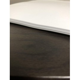 Carocak Release Paper, 50 Sheets, White, A4 Paper, Thickness Approx. 0.005 inches (0.12 mm)