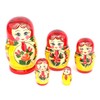 G. M. Semyonov Made Russian Nesting Dolls 5 Piece Set