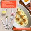 Fousenuk Measuring Spoon Set, Stainless Steel Measuring Cup Set for