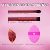 Real Techniques Merry Must-Haves - Juego de 4 brochas y