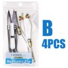 YZD Fly Tying Bobbins Tools 2 Pack Super Smooth Bobbins