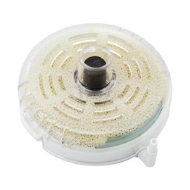 WishLotus Aquarium Sponge Filter, Durable Ultra Quiet Fish Tank Filter Circular Internal Purifier Fish Tank Sponge Filter with Bubble Stone Aquariums Accessories for Aquarium Filtration (L)