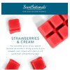ScentSationals Scented Wax Cubes Value Pack - Strawberries and Cream,