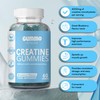 Creatine Monohydrate Gummies 4000mg for Men & Women - 60